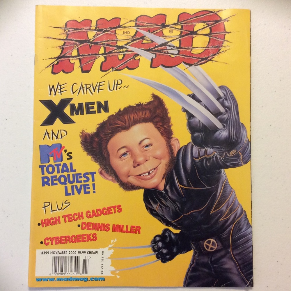 Mad Magazine issue #399 November 2000